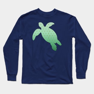 Green Turtle Long Sleeve T-Shirt